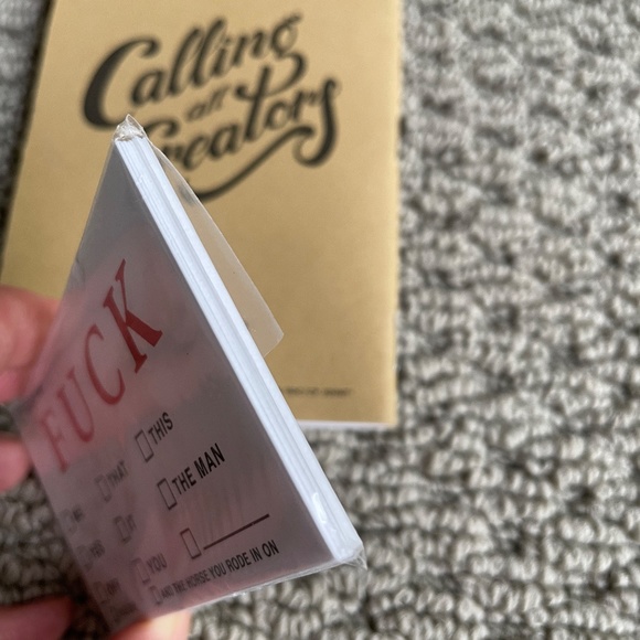 Mini Adidas Field Notes Notebook & Funny Post It Cards - Picture 8 of 8